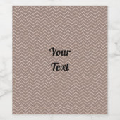 Étiquette Pour Bouteilles De Vin Personnaliser Luxe Tall (Étiquettes simples)