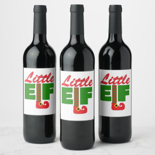 Étiquette Pour Bouteilles De Vin Petit Elfe