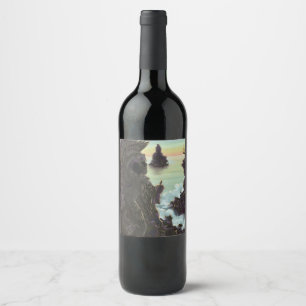 Étiquette Pour Bouteilles De Vin Pierres Siren