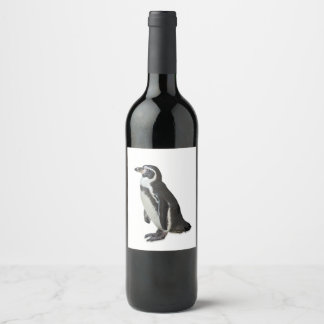 Étiquette Pour Bouteilles De Vin Pingouin