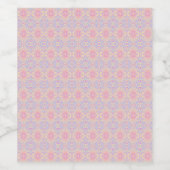 Étiquette Pour Bouteilles De Vin pink (Étiquettes simples)