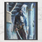 Étiquette Pour Bouteilles De Vin Pirate (Étiquettes simples)