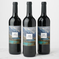 Pittoresque Alpine Mountains Mariage photo