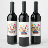 Étiquette Pour Bouteilles De Vin Plus doux avec chaque année (Bouteilles)