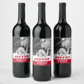 Étiquette Pour Bouteilles De Vin Plus La Grossesse Personalisée De Merrier Est Gran (Bouteilles)