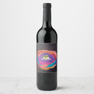 Étiquette Pour Bouteilles De Vin Porte - clé