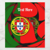 Étiquette Pour Bouteilles De Vin Portugal #1 (Étiquettes simples)
