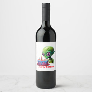 Étiquette Pour Bouteilles De Vin Poster brillant
