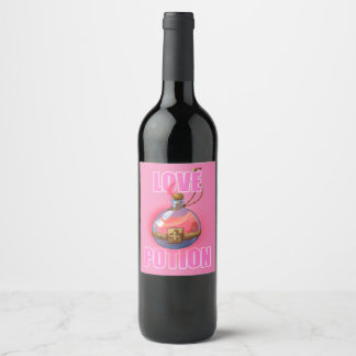 Étiquette Pour Bouteilles De Vin Potion d'amour