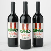 Étiquette Pour Bouteilles De Vin Potions de Sorcières 2 (Bouteilles)