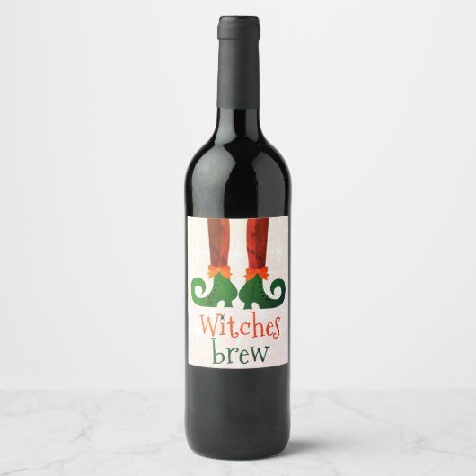 Étiquette Pour Bouteilles De Vin Potions de Sorcières 2 (Devant)