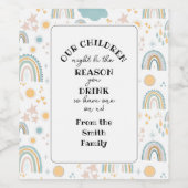 Étiquette Pour Bouteilles De Vin pourquoi vous buvez l'appréciation du professeur r (Étiquettes simples)