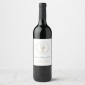 Étiquette Pour Bouteilles De Vin Première communion (Devant)