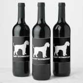 Étiquette Pour Bouteilles De Vin prime de schnauzer géant (Bouteilles)