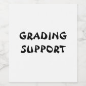 Étiquette Pour Bouteilles De Vin Prise en charge du classement (Étiquettes simples)