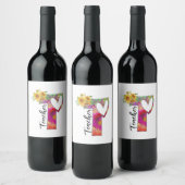 Étiquette Pour Bouteilles De Vin Professeur d'art (Bouteilles)