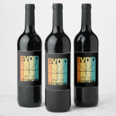 Étiquette Pour Bouteilles De Vin Professeur de mathématiques évitez la négativité (Bouteilles)