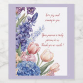 Étiquette Pour Bouteilles De Vin Prospectus (Étiquettes simples)