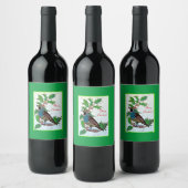 Étiquette Pour Bouteilles De Vin Quail à Holly (Bouteilles)