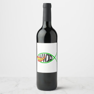 Étiquette Pour Bouteilles De Vin Que ferait Joker ?