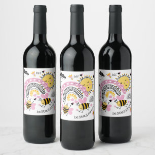 Étiquette Pour Bouteilles De Vin Queen Bees Best Friends Forever Cute