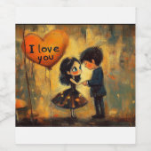 Étiquette Pour Bouteilles De Vin Rafraîchisseur pour canette (Étiquettes simples)