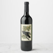 Étiquette Pour Bouteilles De Vin Raven (Devant)