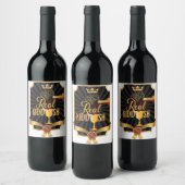 Étiquette Pour Bouteilles De Vin Real kiddush - Shabbat, Fêtes juives (Bouteilles)