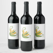 Étiquette Pour Bouteilles De Vin Récolte de maïs (Bouteilles)