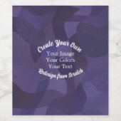 Étiquette Pour Bouteilles De Vin Redessiner à partir de zéro - Créez le vôtre (Étiquettes simples)