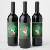 Étiquette Pour Bouteilles De Vin Renard de la Saint Patrick (Bouteilles)