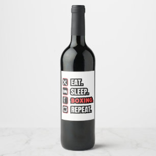 Étiquette Pour Bouteilles De Vin Répéter la boîte de nuit