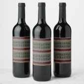 Étiquette Pour Bouteilles De Vin Rétro de Southwest (Bouteilles)