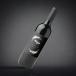 Étiquette Pour Bouteilles De Vin Rip To My Twenties Black 30th Birthday Party<br><div class="desc">Marquez le jalon avec ce RIP to My Twenties 30e anniversaire vin étiquette, avec audacieux floraux gothiques noir et blanc et un design amusant pour la jeunesse sur le thème des funérailles. Parfait pour une mort à ma jeunesse ou pour la fête des vingt ans de deuil, ce étiquette personnalisé...</div>