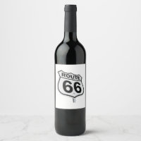 Route 66 Bouteille de vin