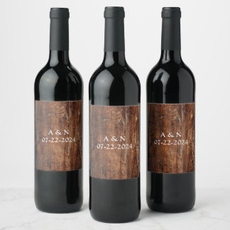 Étiquette Pour Bouteilles De Vin Russe vieux étiquette bouteille de bois