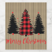 Étiquette Pour Bouteilles De Vin Rustic Farmhouse (Étiquettes simples)