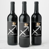 Étiquette Pour Bouteilles De Vin Sagittarius Wine Label (Bouteilles)