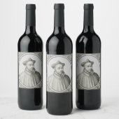 Étiquette Pour Bouteilles De Vin Saint Ignace de Loyola (Bouteilles)