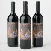 Étiquette Pour Bouteilles De Vin Saint-Louis IX de France (Bouteilles)