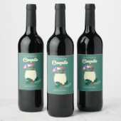 Étiquette Pour Bouteilles De Vin Saison Coquito (Bouteilles)