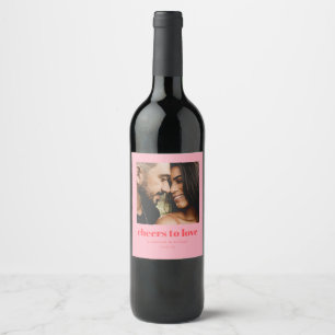 Étiquette Pour Bouteilles De Vin Salutations Pour Aimer Des Favoris De Mariage Pers