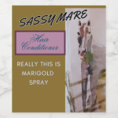 Étiquette Pour Bouteilles De Vin sassy (Étiquettes simples)