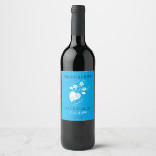 Étiquette Pour Bouteilles De Vin Saudade veut dire que tu me manques coeur portugai