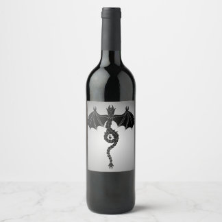 Étiquette Pour Bouteilles De Vin Serpent Dragon