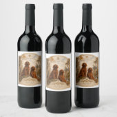 Étiquette Pour Bouteilles De Vin Setter irlandais (Bouteilles)