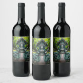 Étiquette Pour Bouteilles De Vin Shahmaran (Bouteilles)