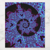 Étiquette Pour Bouteilles De Vin Shay (Étiquettes simples)