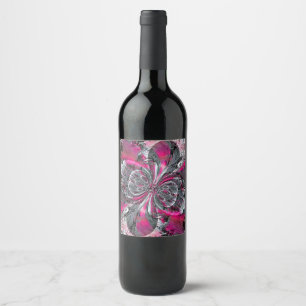 Étiquette Pour Bouteilles De Vin Signaux mixtes