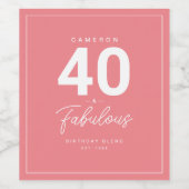 Étiquette Pour Bouteilles De Vin Simple moderne 40 & Fabuleux vinaigrette personnal (Étiquettes simples)